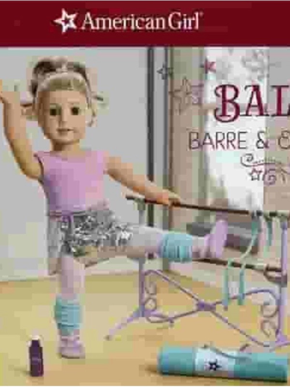 American Girl Ballet Barre and Outfit Set